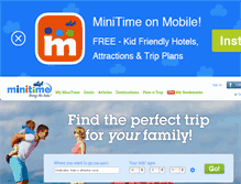 Tablet Screenshot of minitime.com